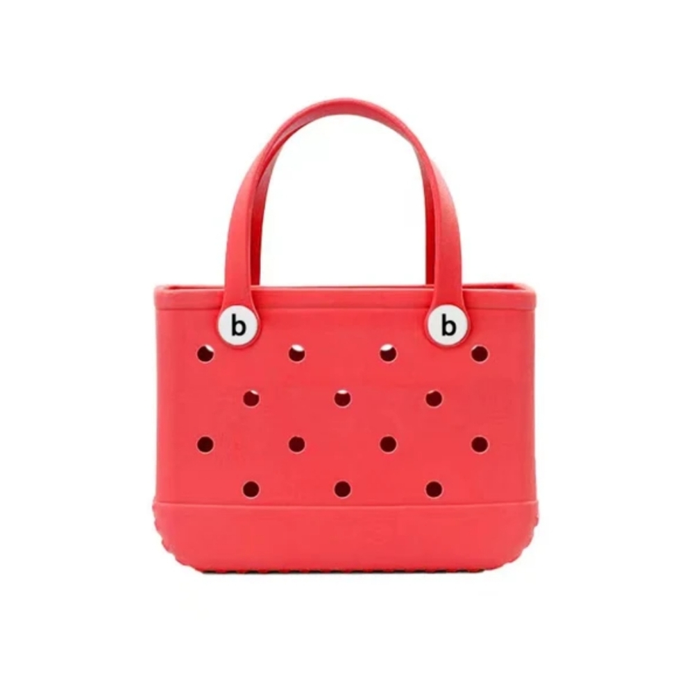 Beach Eva Tote Bag w/ Letter Initial
